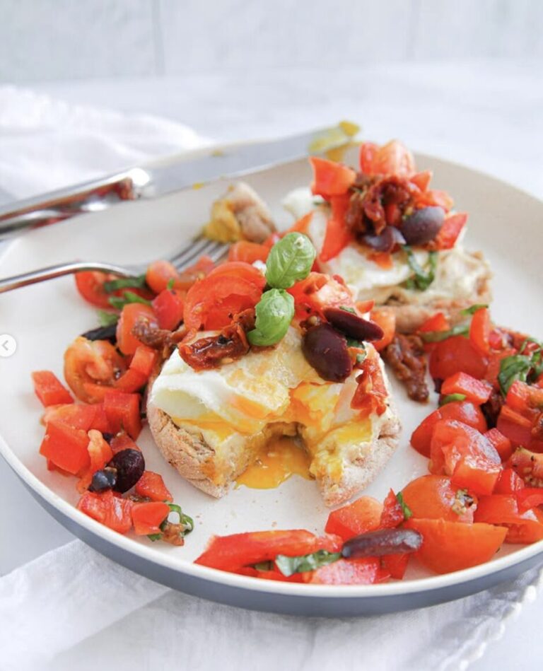 PB - oeuf a la grecque muffin anglais