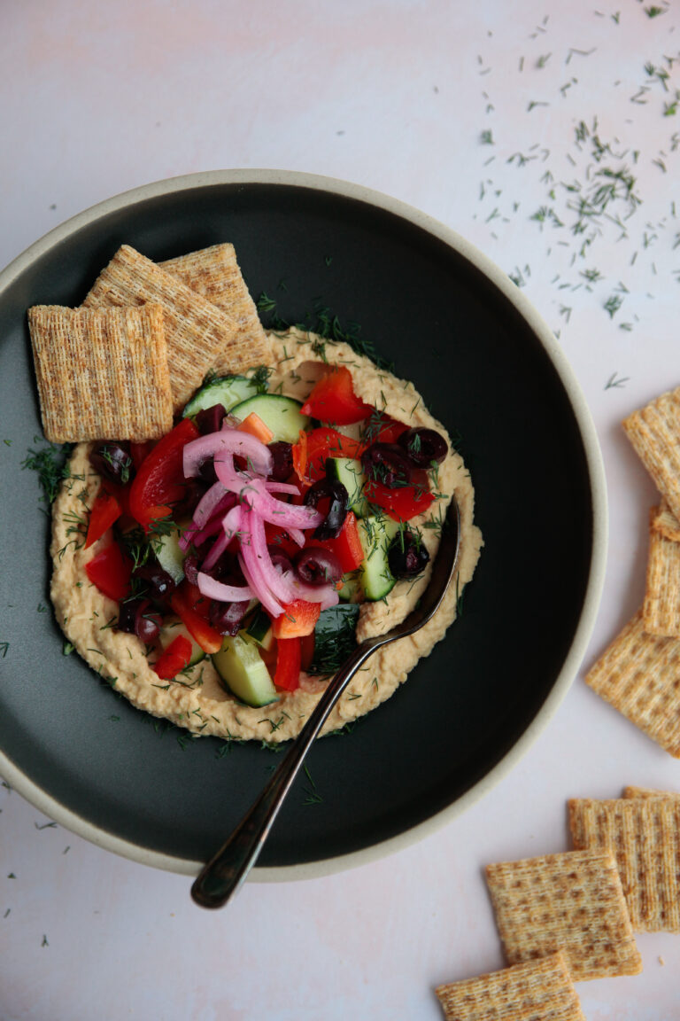 Houmous à la grecque