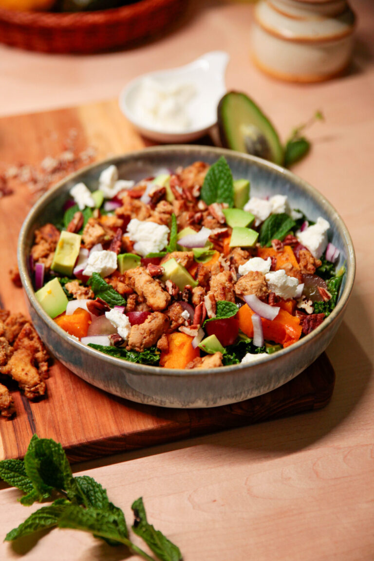 salade-repas chou frisé santé