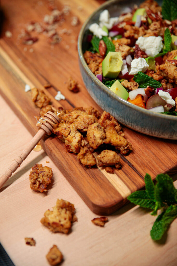 recette de tofu moutarde et miel