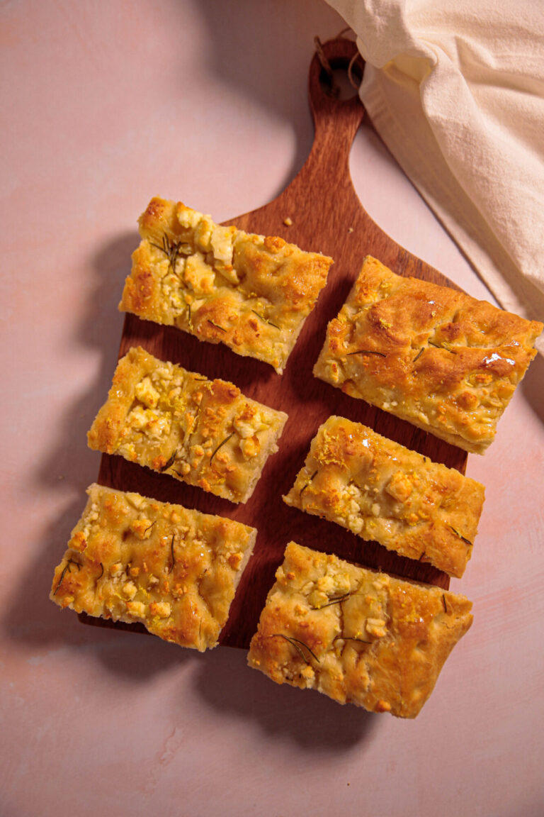 focaccia feta miel PASSION BOUFFE