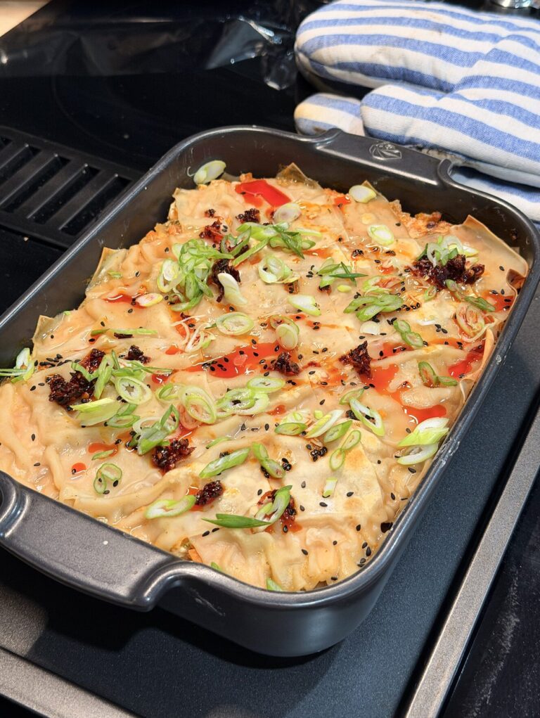 Lasagne dumplings tiktok